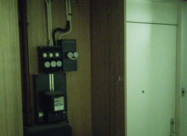 Stroomkastje van een appartement